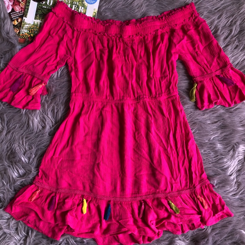 Off the shoulder dress